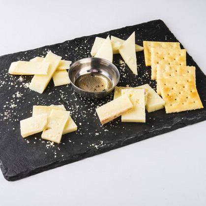 Assortment of 4 types of cheese