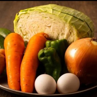 [Vegetable 5,000 yen course] <2 hours all-you-can-drink + 8 dishes>