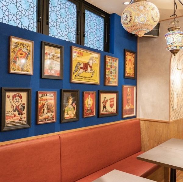 自慢のインテリア＆ランプもぜひご覧くださいませ！