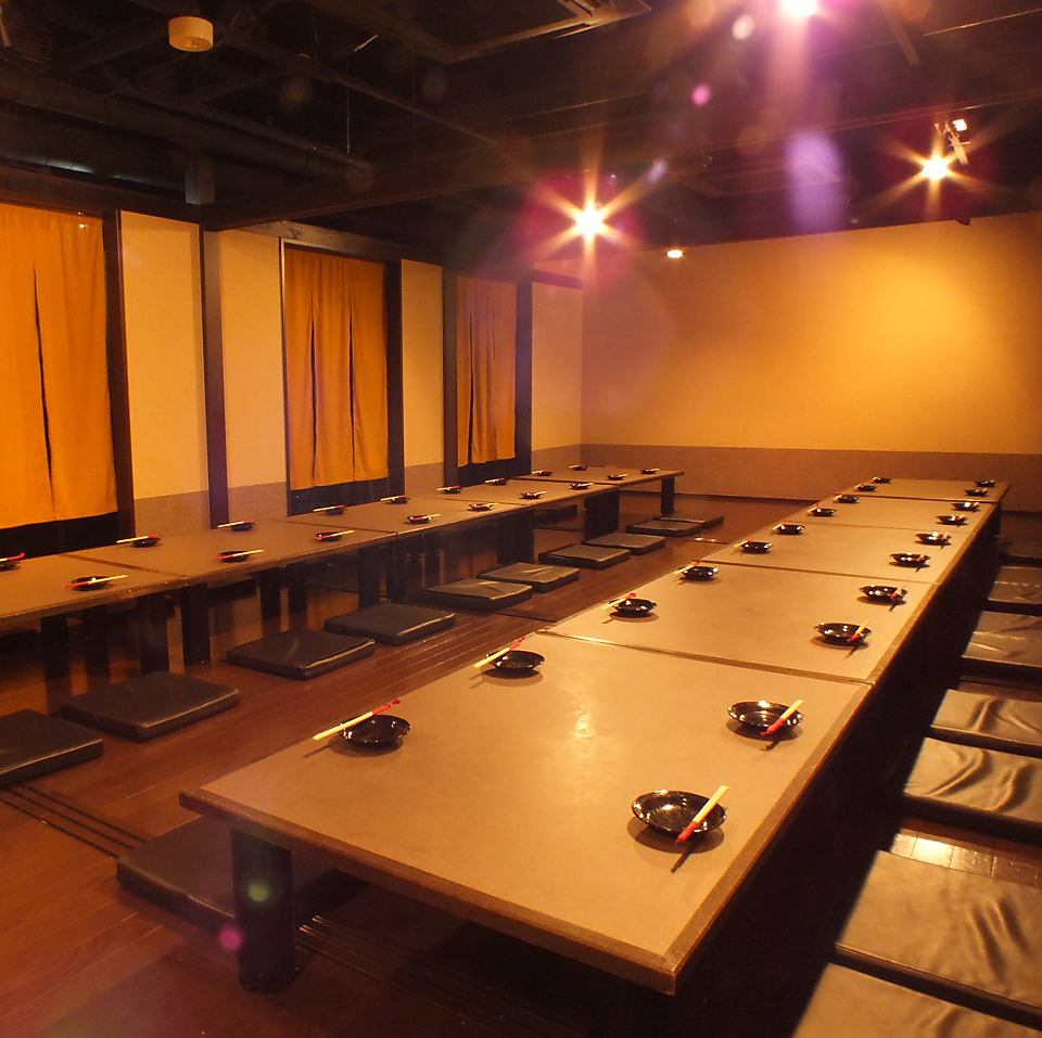 人数に応じて個室にできる♪宴会は最大50人までＯＫ！