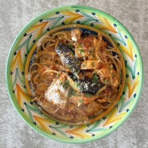 Eggplant and Mozzarella Pomodoro