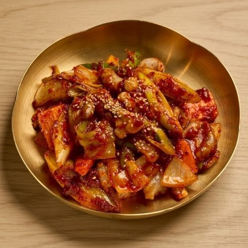【ご飯のお供に最高】旨辛仕立ての絶品タコ炒め