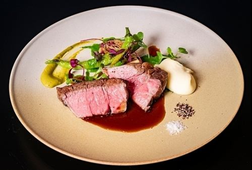 熊本黒毛和牛ヒレ肉のロースト　トリュフソース