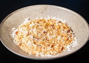 ポルチーニとパンチェッタのクリームリゾット