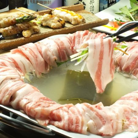 【瀧宮火鍋套餐】最受歡迎的日式風味♪使用優惠券，無限暢飲2小時→2.5小時+共8道菜