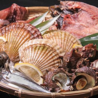 [Aoki's recommended course] Deluxe sashimi platter, beef tongue steak, etc. [10 dishes in total] 5,800 yen *Food only