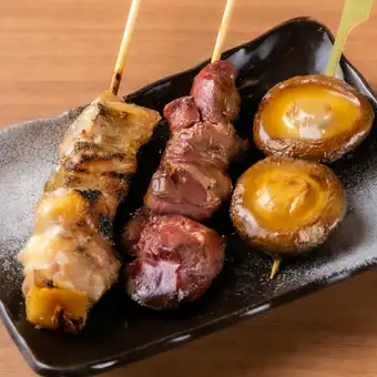 おまかせ串3本