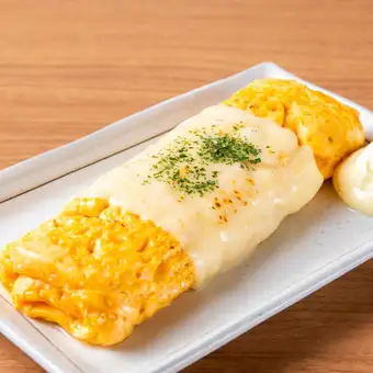 奥久慈卵だし巻き卵チーズ