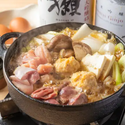 [Oyadori Course - 10 dishes, 6500 yen] Featuring our famous chicken sukiyaki, thick-cut beef tongue, and more! Includes 2 hours of all-you-can-drink. [10 dishes] 6500 yen