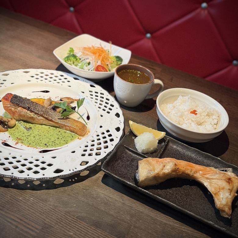 週替わり和風&洋風ミックスランチ