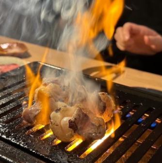 【半個室で最高品質の焼肉を。】独自のルートで仕入れた「近江牛のホソ」がたまらん旨い！680円(税込)