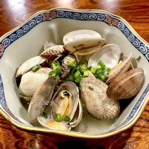 あさりの酒蒸し