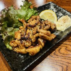 鶏皮味噌豚ホルモン