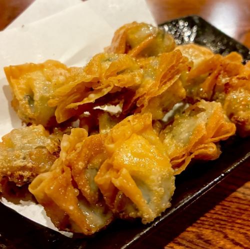 一口鶏しそ揚げ餃子