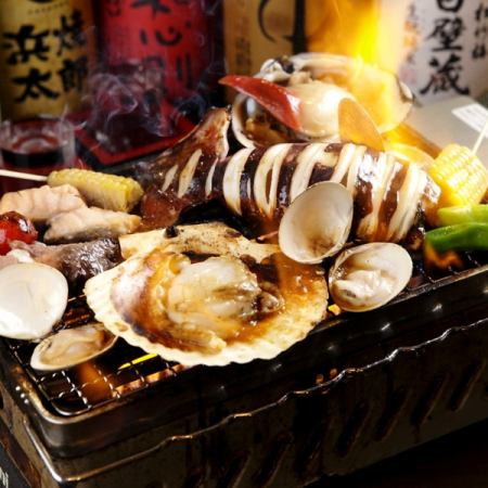 [2.5 hours all-you-can-drink included] Hamayaki Taro course 6,500 yen (tax included)