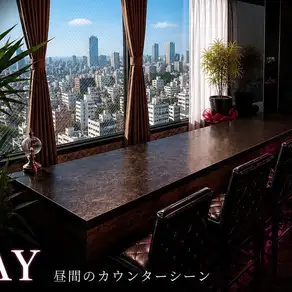 カウンター、ランチ、一人飲みの最適です。