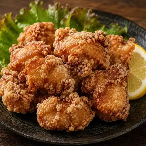 若どりの唐揚げ