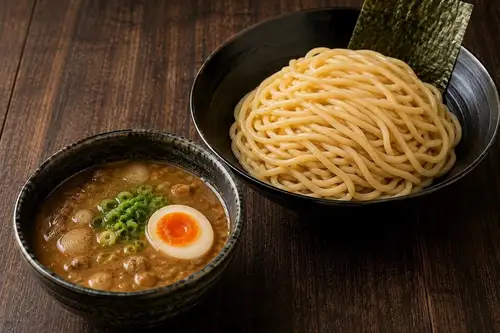 数量限定！人気の魚介豚骨つけ麺