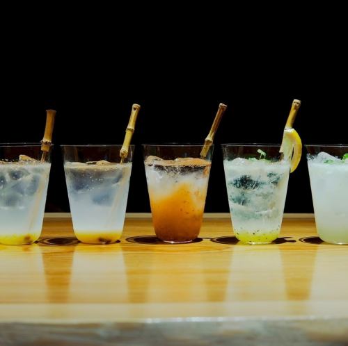 A shop with a wide selection of sake