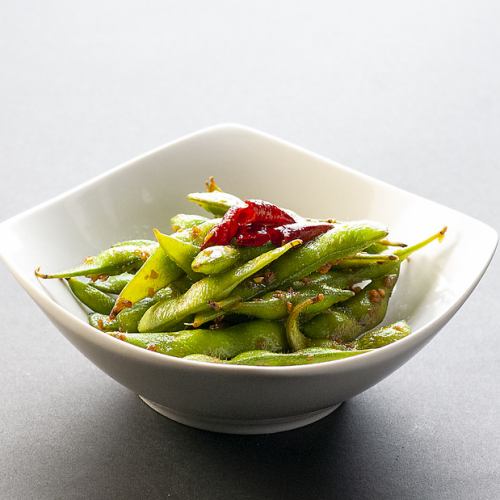 令人上瘾的毛豆大蒜