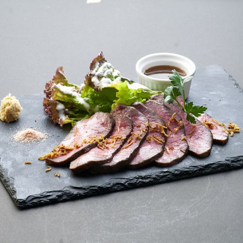 自制黑毛和牛烤牛肉