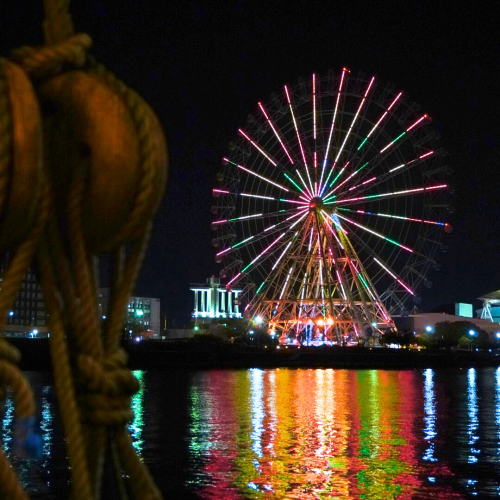 名古屋港の夜景堪能