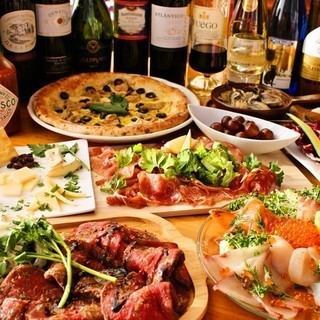 びす椿肉盛りデラックスコース　120分飲み放題付5000円