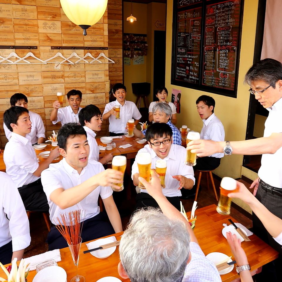 特別フロアを貸し切って大人数宴会も♪18～30名様までご利用可能