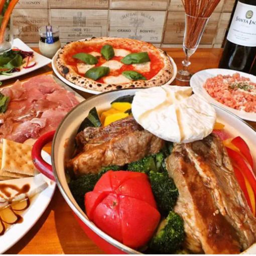 【びす椿鍋コース】（120分飲み放題付）　4500円