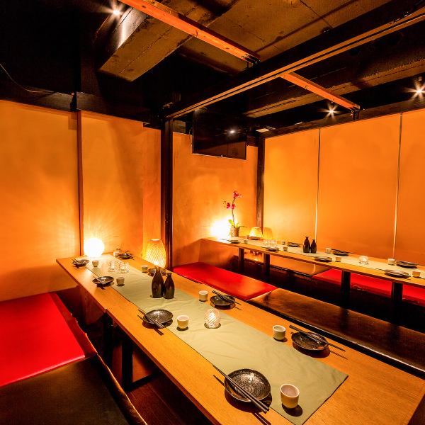 Large private room seats are also available ♪ The spacious private room seats are ideal for large banquets such as welcome parties, farewell parties and alumni parties in Shinjuku! Please feel free to contact us even for trivial matters so that everyone can be satisfied ♪