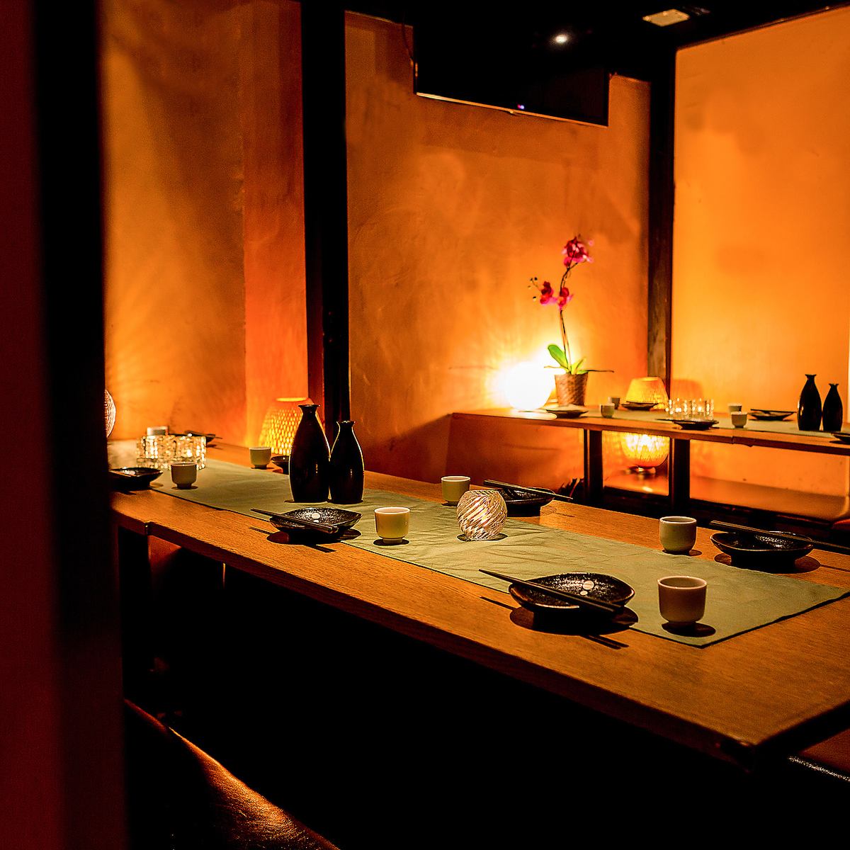 We have private rooms where you can relax for more than 3 hours.Free Yakitori!