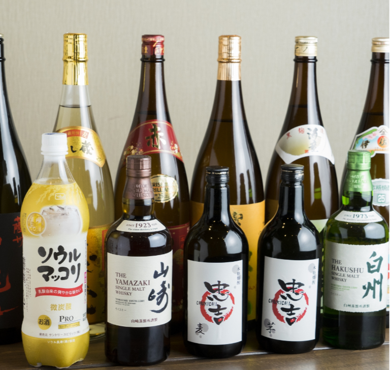 All-you-can-drink for 2000 yen, which is OK for raw! Almost all menus in the store are OK ♪