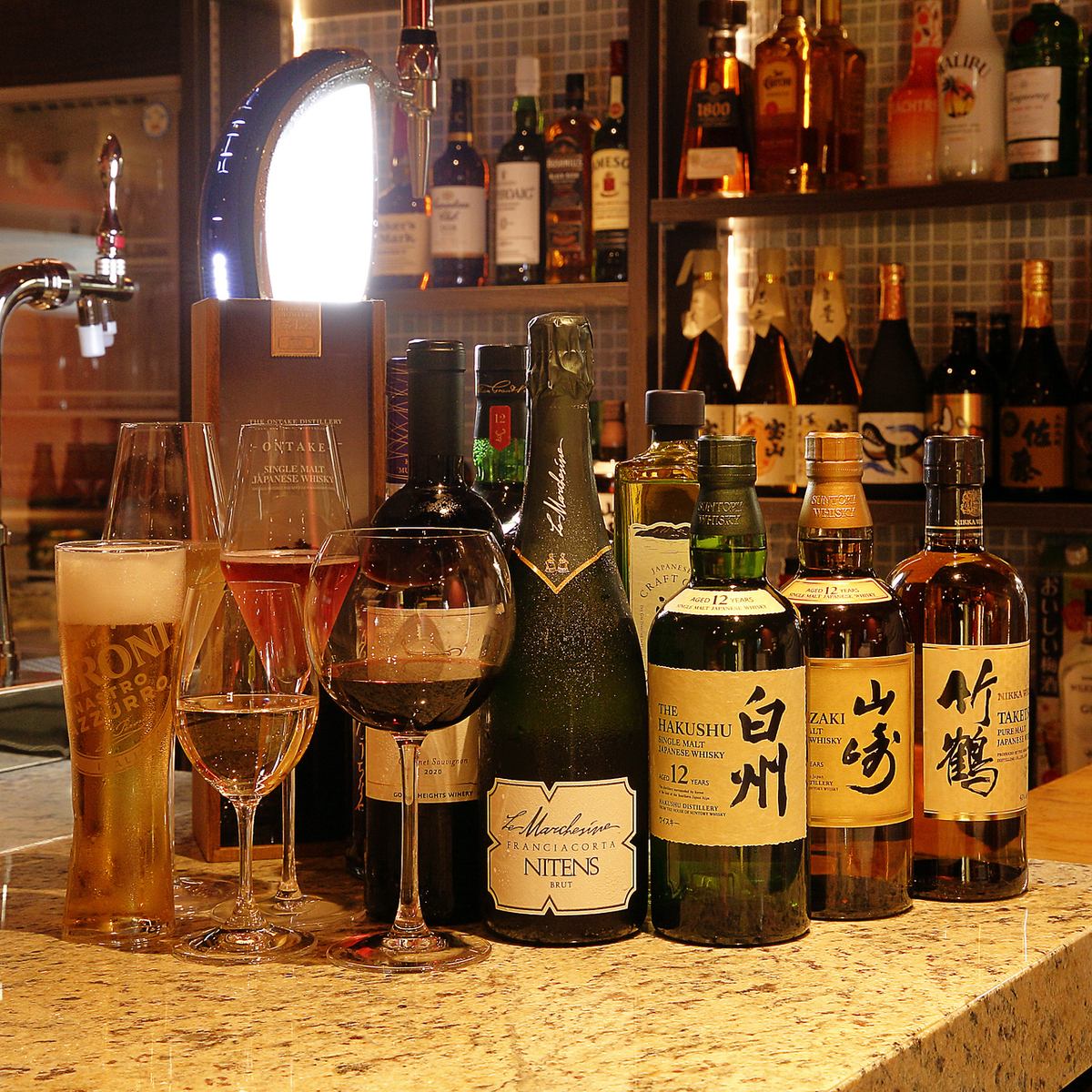 飲み放題メニュー充実しております♪