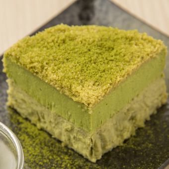 【テイクアウト】ペッパーポイント使用可　ドゥーブルチーズケーキ　抹茶