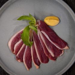 Kyoto duck with homemade prosciutto