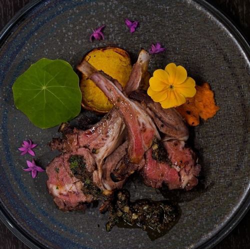 Charcoal grilled with Binchotan charcoal