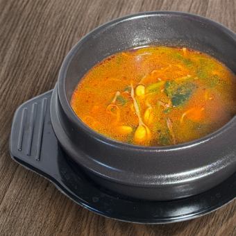 ユッケジャンスープ