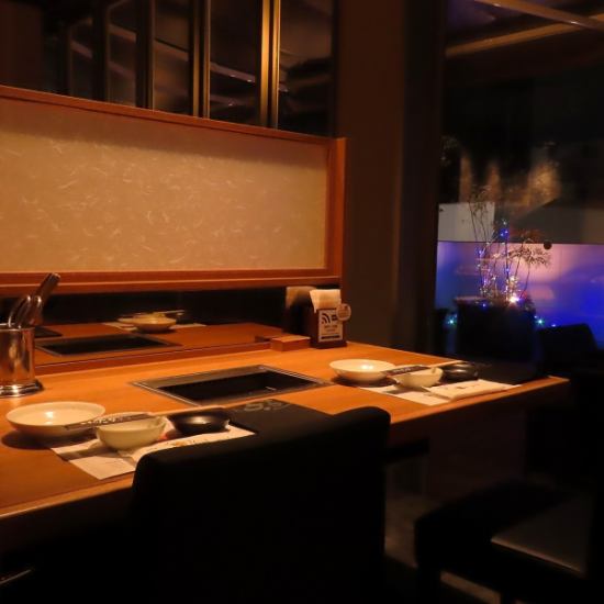 夜景の見えるお席で乾杯♪大切な方との記念日や誕生日にぜひ◎