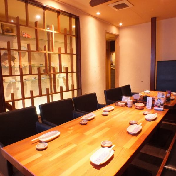[For various banquets ... ♪ Long-awaited private room renewal!] 4 people, 8 people, 10 people, up to 22 people OK! Relax and relax and enjoy the growing popularity of semi-private rooms