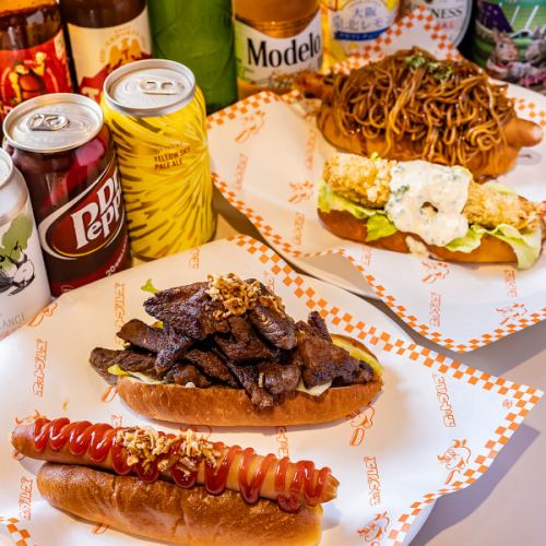 クラシックホットドッグの魅力を堪能！カレーキャベツが決め手国産小麦パンとオリジナルソーセージ