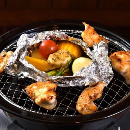 【焼きふぐ】◎季節限定◎夏安居・玄貴(げんき)コース《全6品》＋飲み放題※5/13より