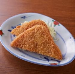 Old-fashioned ham cutlet