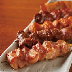おまかせ串焼き5本盛り