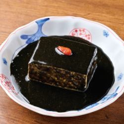 黒い奴《黒ゴマだれの冷奴》