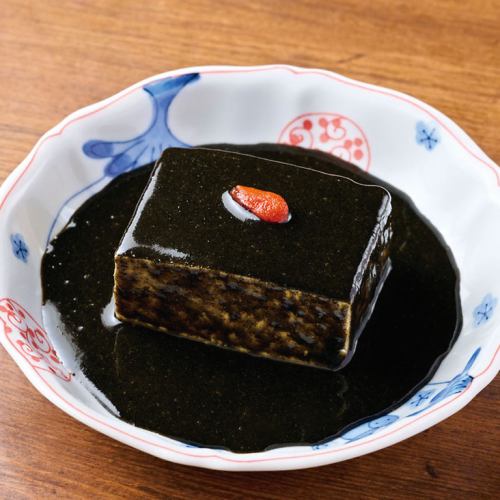 黒い奴《黒ゴマだれの冷奴》