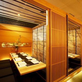 All seats are completely private izakaya! The quaint Japanese space creates a high-quality space that makes you feel the emotion.You don't have to worry about the surroundings, so be sure to visit us during business scenes such as entertainment!