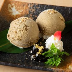 Hojicha ice cream