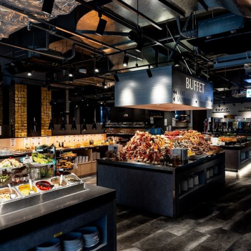 ■All-you-can-eat menu with over 150 varieties