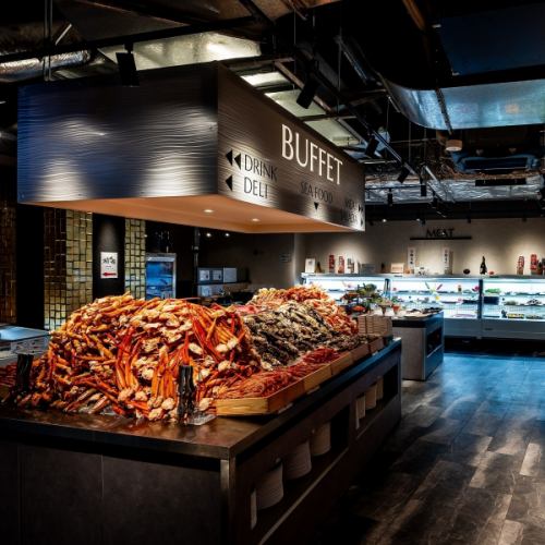 "Ginza Hachiyo" offers a unique buffet style!