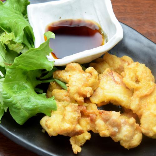 Chicken tempura set meal